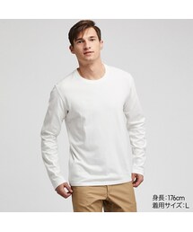 UNIQLO | スーピマコットンクルーネックT（長袖）(Tシャツ/カットソー)