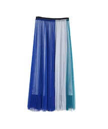 AULA | AULA COLOR MIX PLEATS SKIRT(スカート)