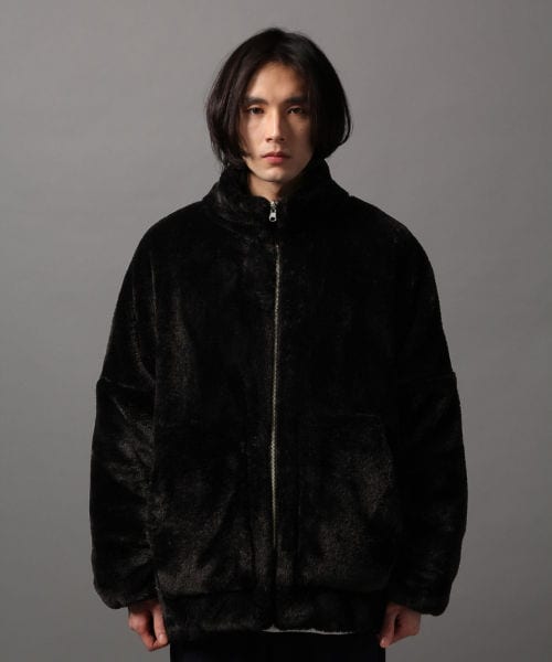 HARE（ハレ）の「リバーシブルエコファーブルゾン（）」 - WEAR