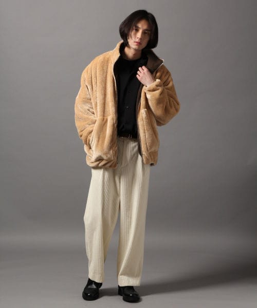 HARE（ハレ）の「リバーシブルエコファーブルゾン（）」 - WEAR