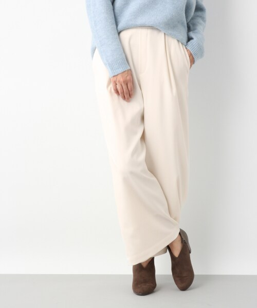 Lepsim レプシィム の ムジガラチェックワイドパンツ パンツ Wear