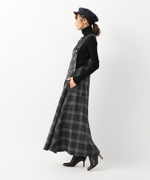 Spick & Span（スピックアンドスパン）の「マキシジャンパースカート 