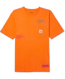 Carhartt | Heron Preston + Carhartt Oversized Embroidered Cotton-Jersey T-Shirt(Tシャツ/カットソー)