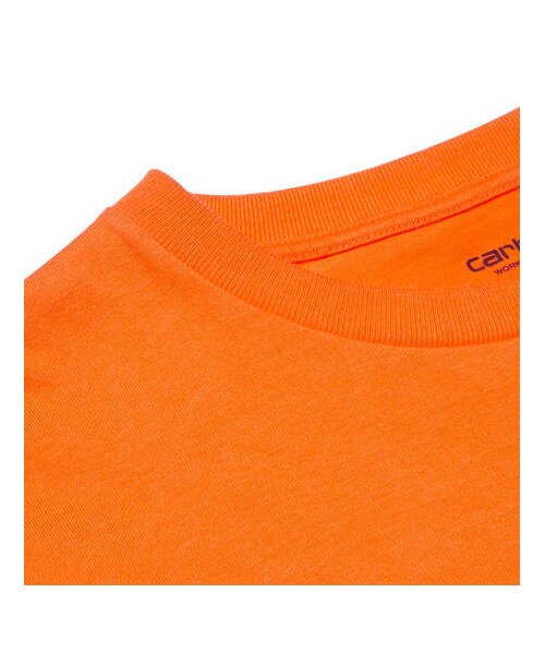 Carhartt(カーハート)の「Heron Preston + Carhartt Oversized Embroidered Cotton-Jersey T-Shirt(Tシャツ/カットソー・メンズ・Orange・M/S/XL/L/XS)」の2枚目の写真