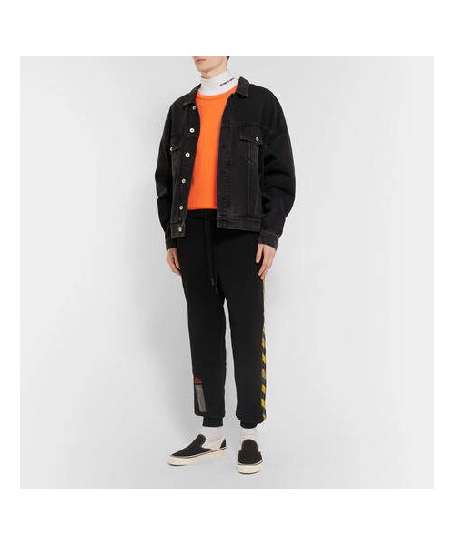Carhartt(カーハート)の「Heron Preston + Carhartt Oversized Embroidered Cotton-Jersey T-Shirt(Tシャツ/カットソー・メンズ・Orange・M/S/XL/L/XS)」の5枚目の写真