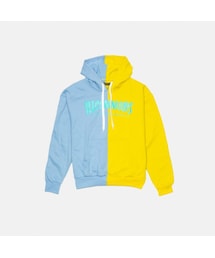 STORES.jp | ILLCOMMONS MAGAZINE HOODIE YELLOW BLUE （イルコモンズ　マガジンパーカー　イエロー　ブルー）(パーカー)