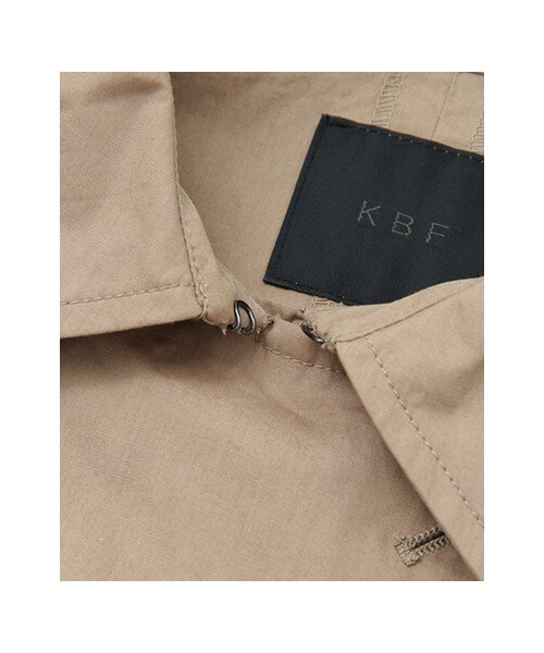 KBF（ケイビーエフ）の「トレンチコート（ジャケット/アウター・レディース・ネイビー/カーキ/ベージュ・one）」の10枚目の写真