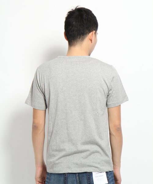 GLOBAL WORK（グローバルワーク）の「スーピマテンジクＵネックＴ（トップス・メンズ・ブルー85/ホワイト05/ブラック09/グリーン72/グレー15・Ｌ/Ｍ/Ｓ/ＸＬ）」の7枚目の写真