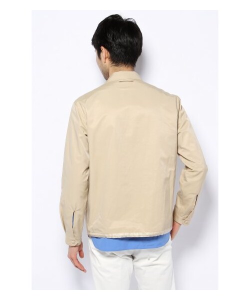 EDIFICE(エディフィス)の「C/PEシャンブレーギャバコーチJK(その他ブルゾン・メンズ・ネイビー/ベージュ・44/46/48)」の5枚目の写真