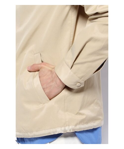 EDIFICE(エディフィス)の「C/PEシャンブレーギャバコーチJK(その他ブルゾン・メンズ・ネイビー/ベージュ・44/46/48)」の8枚目の写真