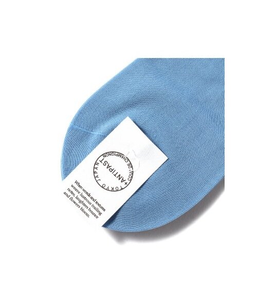 ANTIPAST（アンティパスト）の「ANTIPAST リボンショート丈ソックス（レッグウェア・レディース・イエロー/ブルー A/ホワイト・フリー）」の5枚目の写真