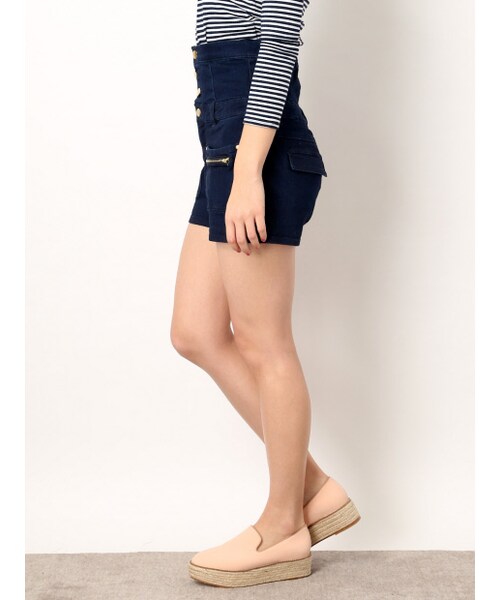 NOMINE（ノミネ）の「ハイウエストショート/S（パンツ・レディース・black/blue/navy・0/1/2）」の5枚目の写真