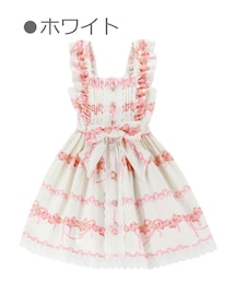Bobon21 | 花レース柄ワンピース-全２色-(ワンピース)