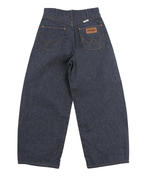 Ne-net(ネネット)の「ネ・ネット / SP Wrangler BOTTOM / パンツ(パンツ・レディース・off white 01○02○/navy 01○02○・サイズ,ウエスト,ヒップ,股上,股下,腿幅,裾幅,01,72,92,32.5,66,35,26,02,75,98,33,69,35.5,26,)」の3枚目の写真