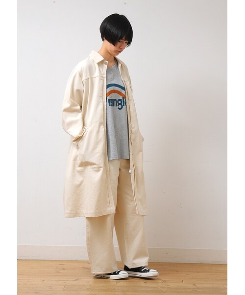 Ne-net(ネネット)の「ネ・ネット / SP Wrangler BOTTOM / パンツ(パンツ・レディース・off white 01○02○/navy 01○02○・サイズ,ウエスト,ヒップ,股上,股下,腿幅,裾幅,01,72,92,32.5,66,35,26,02,75,98,33,69,35.5,26,)」の15枚目の写真