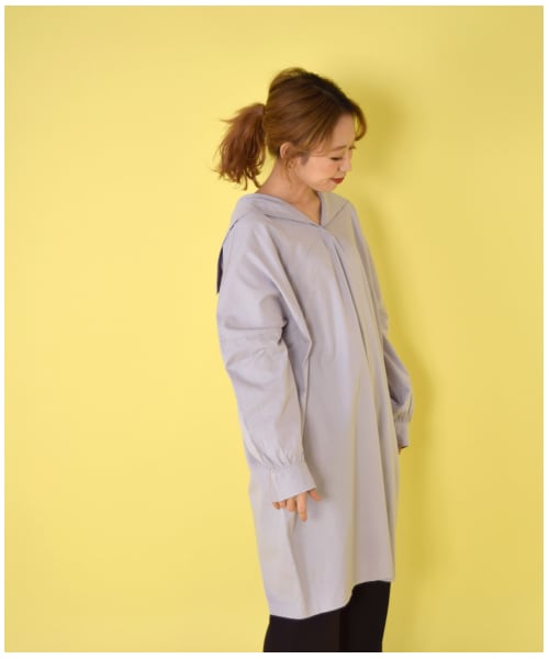 w closet（ダブルクローゼット）の「セーラーカラーシャツワンピース