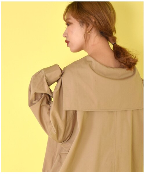 w closet（ダブルクローゼット）の「セーラーカラーシャツワンピース