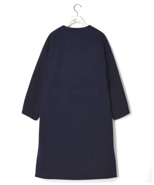 w closet（ダブルクローゼット）の「エコウールノーカラーファー