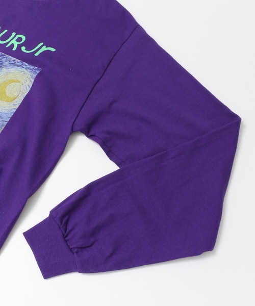 BOW WOW（バウワウ）の「BOWWOW BOWSAUR Jr LONG-SLEEVE T-SHIRTS（トップス・メンズ・ORANGE/PURPLE・M/L/XL）」の11枚目の写真