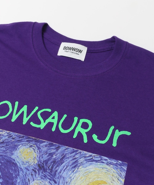 BOW WOW（バウワウ）の「BOWWOW BOWSAUR Jr LONG-SLEEVE T-SHIRTS（トップス・メンズ・ORANGE/PURPLE・M/L/XL）」の10枚目の写真