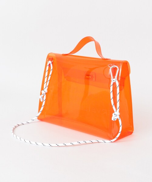 BOW WOW(バウワウ)の「BOWWOW PARIS VYNYL BAG(バッグ・メンズ・CLEAR/CL ORANGE・FREE)」の3枚目の写真