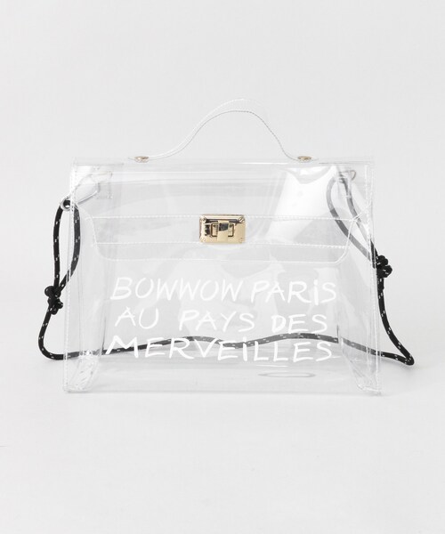 BOW WOW(バウワウ)の「BOWWOW PARIS VYNYL BAG(バッグ・メンズ・CLEAR/CL ORANGE・FREE)」の2枚目の写真