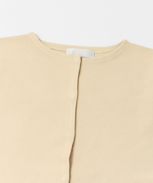 【新品タグ付き】CELFORDペプラムニットカーディガン CELFORD /セルフォード ペプラムニットカーディガン 23秋冬