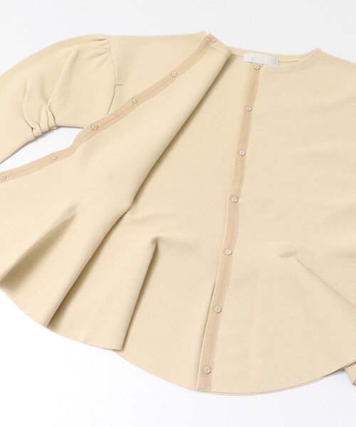 CELFORD（セルフォード）の「CELFORD ペプラムニットカーディガン