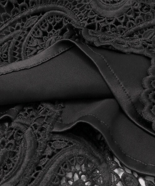 CELFORD（セルフォード）の「CELFORD ペイズリーレースタイトスカート  