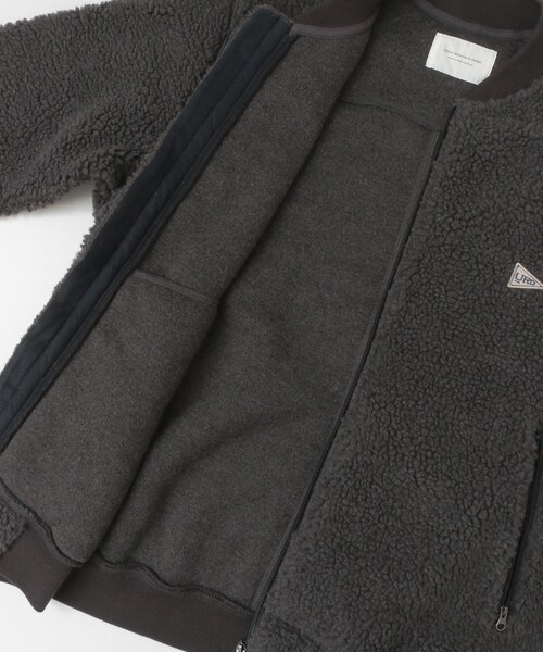 URBAN RESEARCH DOORS（アーバンリサーチドアーズ）の「ボアフリースブルゾン（ジャケット/アウター・メンズ・D.Beige/Charcoal・38/40）」の20枚目の写真