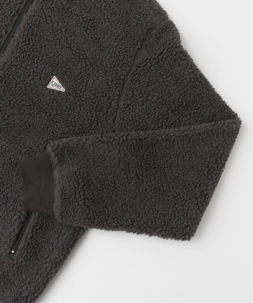 URBAN RESEARCH DOORS（アーバンリサーチドアーズ）の「ボアフリースブルゾン（ジャケット/アウター・メンズ・D.Beige/Charcoal・38/40）」の18枚目の写真