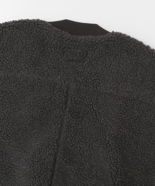 URBAN RESEARCH DOORS（アーバンリサーチドアーズ）の「ボアフリースブルゾン（ジャケット/アウター・メンズ・D.Beige/Charcoal・38/40）」の22枚目の写真