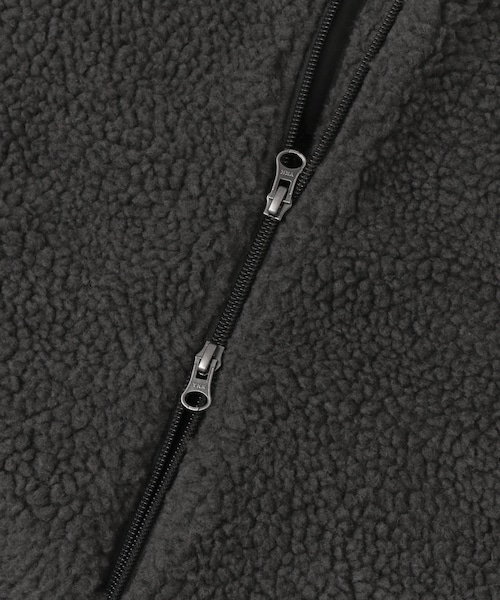 URBAN RESEARCH DOORS（アーバンリサーチドアーズ）の「ボアフリースブルゾン（ジャケット/アウター・メンズ・D.Beige/Charcoal・38/40）」の21枚目の写真