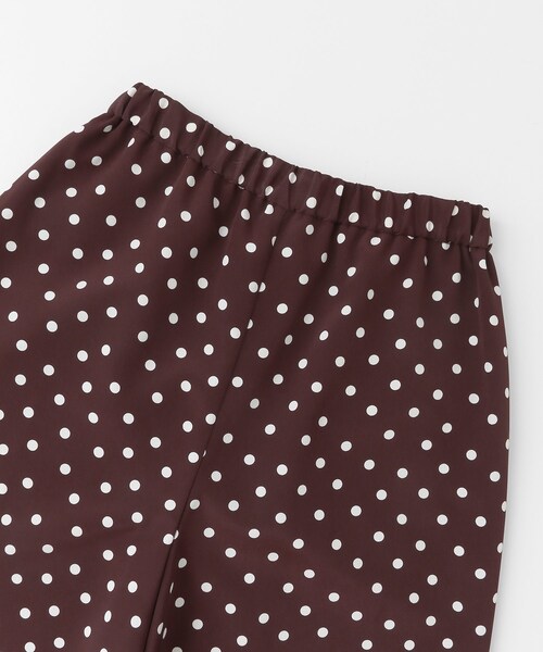 URBAN RESEARCH DOORS（アーバンリサーチドアーズ）の「ドットイージーパンツ（パンツ・レディース・WINE/BLACK・one）」の12枚目の写真
