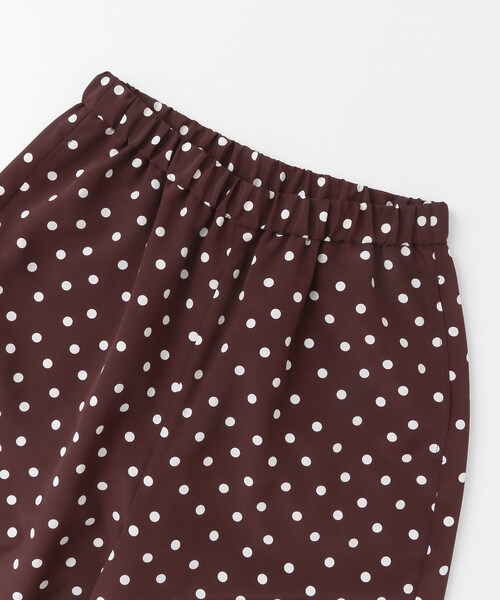 URBAN RESEARCH DOORS（アーバンリサーチドアーズ）の「ドットイージーパンツ（パンツ・レディース・WINE/BLACK・one）」の9枚目の写真