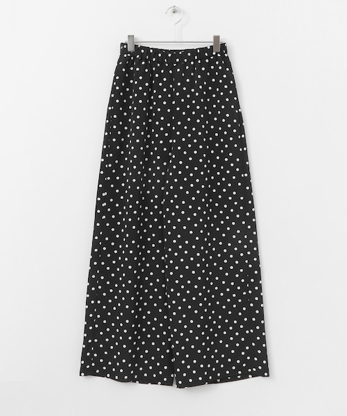 URBAN RESEARCH DOORS（アーバンリサーチドアーズ）の「ドットイージーパンツ（パンツ・レディース・WINE/BLACK・one）」の7枚目の写真