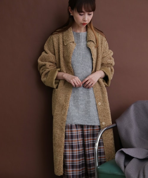 KBF（ケイビーエフ）の「クラッシュボアリバーシブルコート（）」 - WEAR 