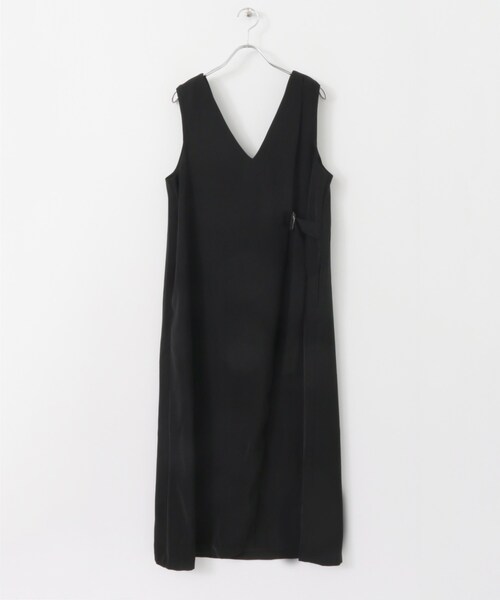 KBF+(ケービーエフプラス)の「KBF+ サイドベルトジャンパースカート(ワンピース/ドレス・レディース・BLACK/D.GREEN/R.BROWN・one)」の16枚目の写真