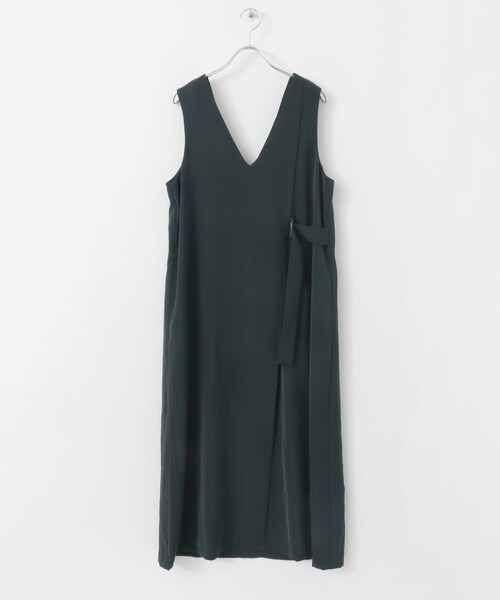KBF+(ケービーエフプラス)の「KBF+ サイドベルトジャンパースカート(ワンピース/ドレス・レディース・BLACK/D.GREEN/R.BROWN・one)」の17枚目の写真