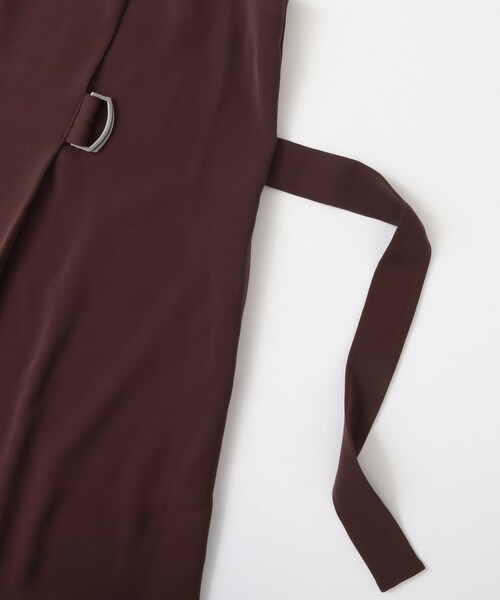 KBF+(ケービーエフプラス)の「KBF+ サイドベルトジャンパースカート(ワンピース/ドレス・レディース・BLACK/D.GREEN/R.BROWN・one)」の20枚目の写真