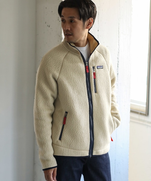 patagonia（パタゴニア）の「patagonia Ms Retro Pile Jacket（ジャケット/アウター・メンズ・NVYB/ELKH・S/M）」の3枚目の写真