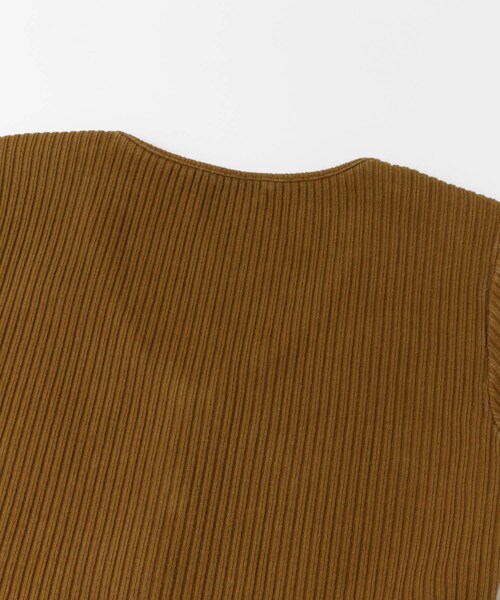R JUBILEE(アールジュビリー)の「R JUBILEE RIB CARDIGAN(トップス・レディース・BORDEAUX/OFFWHITE/BROWN・M)」の15枚目の写真