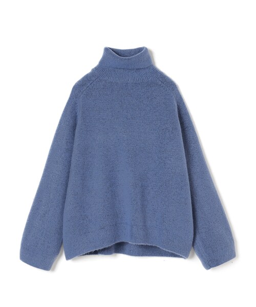 GRL（グレイル）の「タートルネックニットトップス（ニット/セーター・レディース・グリーン/ピンク/ブルー/ラベンダー・Ｆ/F）」の2枚目の写真