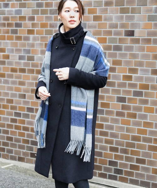 お値下げ中アーバンリサーチROSSO ネイビー ピーコート サイズ38 URBAN RESEARCH ROSSO WOMEN（アーバンリサーチ ロッソ）の「【雑誌