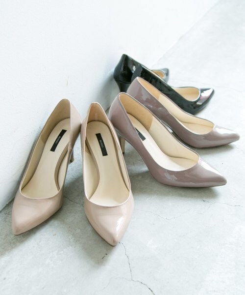 URBAN RESEARCH ROSSO WOMEN（アーバンリサーチ　ロッソ）の「エナメルパンプス（シューズ・レディース・GREGE/BEIGE/BLACK・36/37/38）」の7枚目の写真