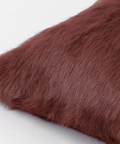 URBAN RESEARCH ROSSO WOMEN（アーバンリサーチ　ロッソ）の「ラビットファーミニ巾着（バッグ・レディース・MINT/YELLOW/GREEN/BORDEAUX・-）」の21枚目の写真