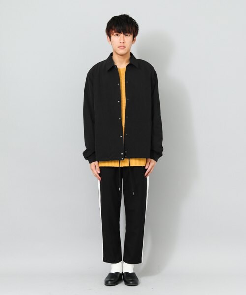 SENSE OF PLACE by URBAN RESEARCH（センスオブプレイスバイアーバンリサーチ）の「4WAYコーチジャケット（ジャケット/アウター・メンズ・BLACK/BEIGE・M/L）」の7枚目の写真