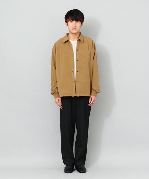 SENSE OF PLACE by URBAN RESEARCH（センスオブプレイスバイアーバンリサーチ）の「4WAYコーチジャケット（ジャケット/アウター・メンズ・BLACK/BEIGE・M/L）」の3枚目の写真