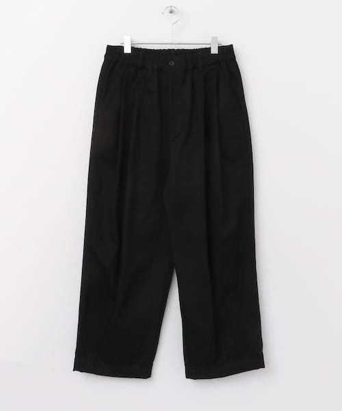 SENSE OF PLACE by URBAN RESEARCH(センスオブプレイスバイアーバンリサーチ)の「ボリュームワイドテーパードパンツ(パンツ・メンズ・BLACK/BEIGE/KHAKI・M/L)」の11枚目の写真