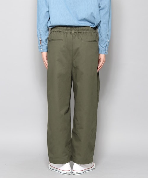 SENSE OF PLACE by URBAN RESEARCH(センスオブプレイスバイアーバンリサーチ)の「ボリュームワイドテーパードパンツ(パンツ・メンズ・BLACK/BEIGE/KHAKI・M/L)」の9枚目の写真